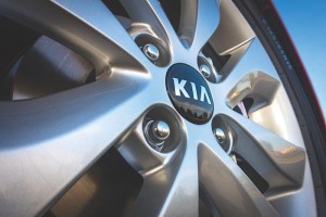 Kia maintenance hubcap