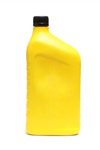 Motor oil bottle